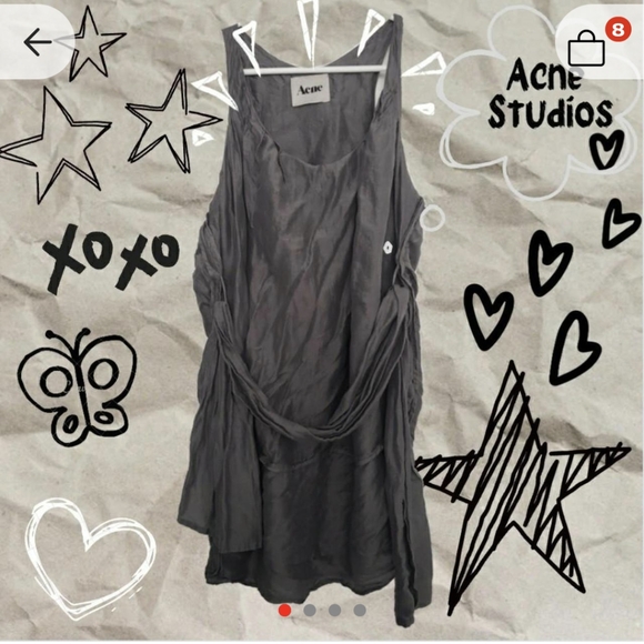 EUC Acne mini dress - Picture 4 of 6